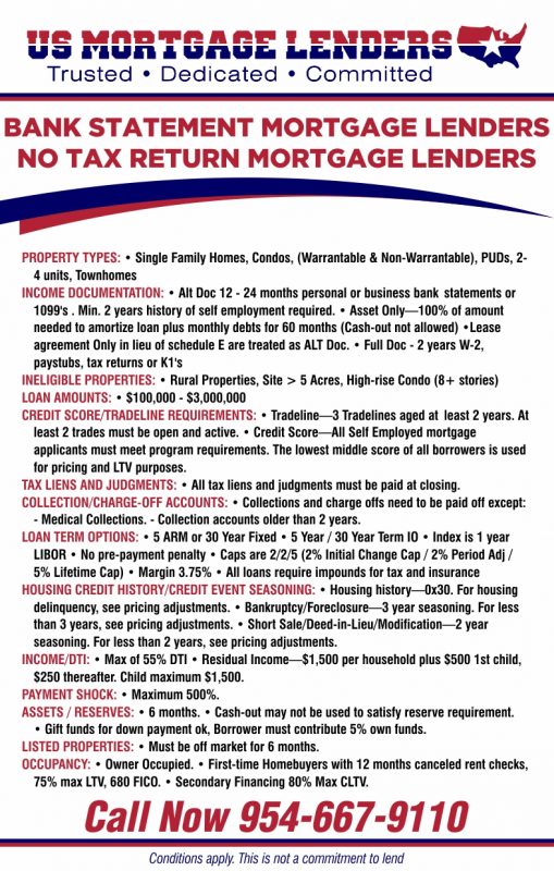 Florida Mortgage Lenders 100+ Speciality Private FL Mortgage